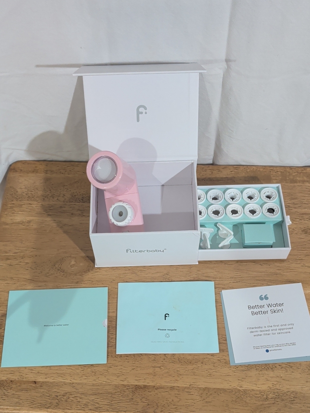 Facial Water Filter System - Pink